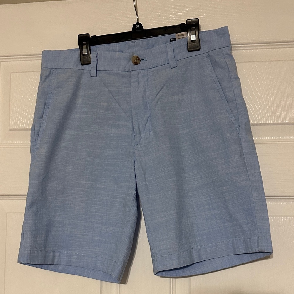 Vineyard Vines Sky Blue Flat Front Shorts